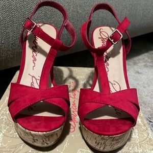 American RAG - Ajamie1, Red size 6.5